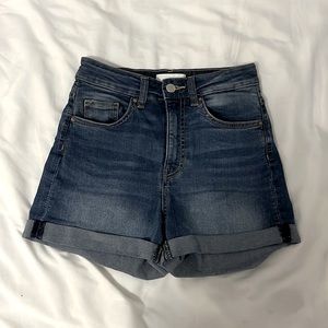 H&M High waisted Denim shorts